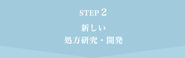 STEP2 新しい処方研究・開発